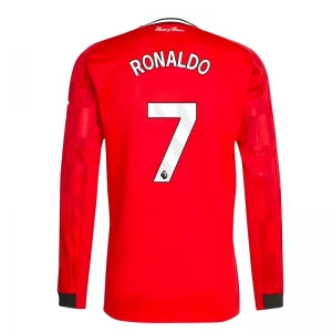 Koszulka Piłkarska Manchester United Cristiano Ronaldo #7 2025-26 Domowa Męska Długi Rękaw