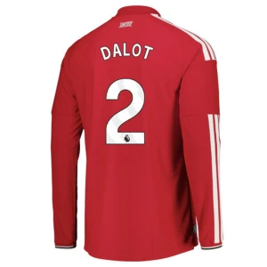 Koszulka Piłkarska Manchester United Dalot #2 2026-27 Domowa Męska Długi Rękaw