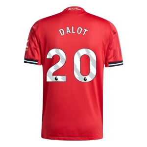 Koszulka Piłkarska Manchester United Dalot #20 2025-26 Domowa Męska