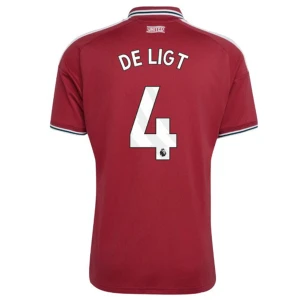 Koszulka Piłkarska Manchester United De Ligt #4 2026-27 Domowa Męska