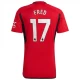 Koszulka Piłkarska Manchester United Fred #17 2023-24 Domowa Męska
