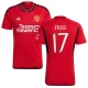 Koszulka Piłkarska Manchester United Fred #17 2023-24 UCL Domowa Męska