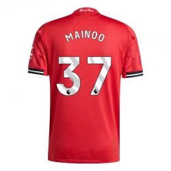 Koszulka Piłkarska Manchester United Kobbie Mainoo #37 2025-26 Domowa Męska