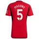 Koszulka Piłkarska Manchester United Maguire #5 2023-24 Domowa Męska