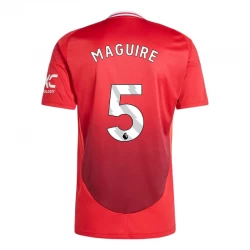 Koszulka Piłkarska Manchester United Maguire #5 2024-25 Domowa Męska