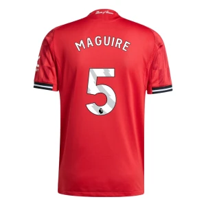 Koszulka Piłkarska Manchester United Maguire #5 2025-26 Domowa Męska