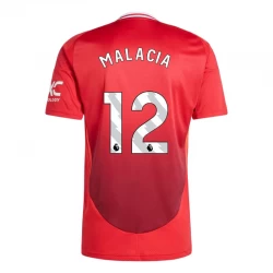 Koszulka Piłkarska Manchester United Malacia #12 2024-25 Domowa Męska