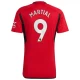 Koszulka Piłkarska Manchester United Martial #9 2023-24 Domowa Męska
