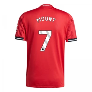 Koszulka Piłkarska Manchester United Mason Mount #7 2025-26 Domowa Męska