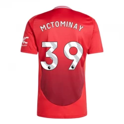 Koszulka Piłkarska Manchester United McTominay #39 2024-25 Domowa Męska