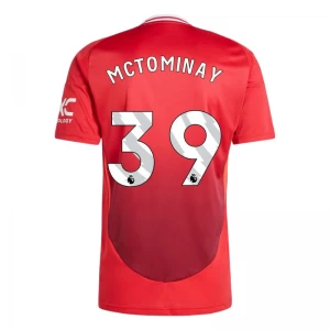 Koszulka Piłkarska Manchester United McTominay #39 2024-25 Domowa Męska