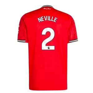 Koszulka Piłkarska Manchester United Neville #2 2025-26 Domowa Męska