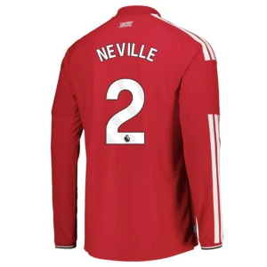 Koszulka Piłkarska Manchester United Neville #2 2026-27 Domowa Męska Długi Rękaw