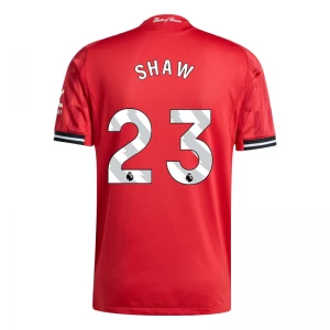 Koszulka Piłkarska Manchester United Shaw #23 2025-26 Domowa Męska