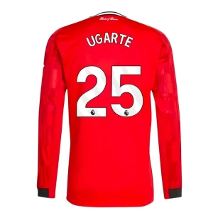 Koszulka Piłkarska Manchester United Ugarte #25 2025-26 Domowa Męska Długi Rękaw
