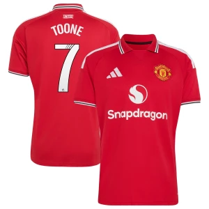Koszulka Piłkarska Manchester United WSL Toone #7 2026-27 Domowa Męska