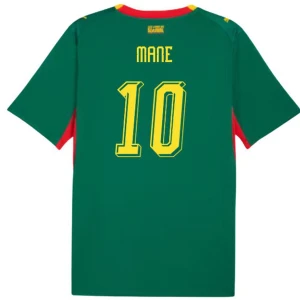 Koszulka Piłkarska Mane #10 Senegal Mistrzostwa Świata 2026 Wyjazdowa Męska