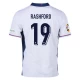 Koszulka Piłkarska Marcus Rashford #19 Anglia Mistrzostwa Europy 2024 Domowa Męska