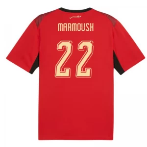 Koszulka Piłkarska Marmoush #22 Egypt Mistrzostwa Świata 2026 Domowa Męska