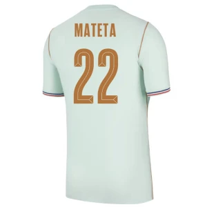 Koszulka Piłkarska Mateta #22 Francja Mistrzostwa Świata 2026 Wyjazdowa Męska