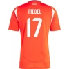 Koszulka Piłkarska Medel #17 Chile Copa America 2024 Domowa Męska