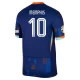 Koszulka Piłkarska Memphis Depay #10 Holandia Mistrzostwa Europy 2024 Wyjazdowa Męska