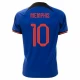Koszulka Piłkarska Memphis Depay #10 Holandia Mistrzostwa Świata 2022 Wyjazdowa Męska