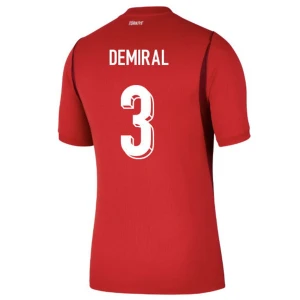 Koszulka Piłkarska Merih Demiral #3 Turcja Mistrzostwa Świata 2026 Domowa Męska