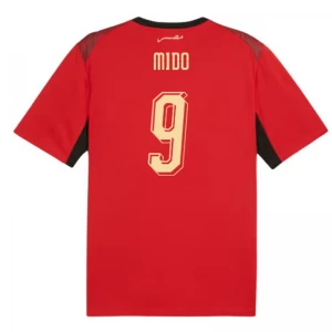 Koszulka Piłkarska Mido #9 Egypt Mistrzostwa Świata 2026 Domowa Męska