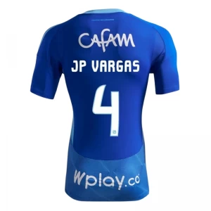 Koszulka Piłkarska Millonarios FC Jp Vargas #4 2025-26 Domowa Męska