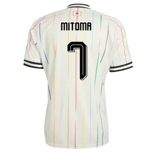 Koszulka Piłkarska Mitoma #7 Japonia Mistrzostwa Świata 2026 Wyjazdowa Męska