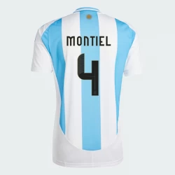 Koszulka Piłkarska Montiel #4 Argentyna Copa America 2024 Domowa Męska