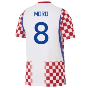 Koszulka Piłkarska Moro #8 Chorwacja Mistrzostwa Świata 2026 Domowa Męska