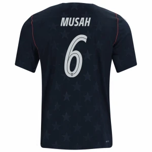 Koszulka Piłkarska Musah #6 USA Mistrzostwa Świata 2026 Wyjazdowa Męska