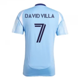 Koszulka Piłkarska New York City FC David Villa #7 2025-26 Domowa Męska