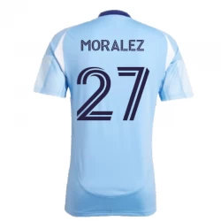 Koszulka Piłkarska New York City FC Moralez #27 2025-26 Domowa Męska