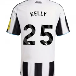 Koszulka Piłkarska Newcastle United Kelly #25 2025-26 Domowa Męska