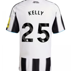 Koszulka Piłkarska Newcastle United Kelly #25 2025-26 Domowa Męska