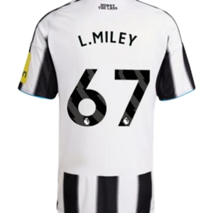 Koszulka Piłkarska Newcastle United L. Miley #67 2025-26 Domowa Męska