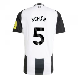 Koszulka Piłkarska Newcastle United Schar #5 2024-25 Domowa Męska