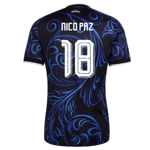Koszulka Piłkarska Nico Paz #18 Argentyna Mistrzostwa Świata 2026 Wyjazdowa Męska