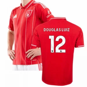 Koszulka Piłkarska Nottingham Forest FC Douglas Luiz #12 2025-26 Domowa Męska