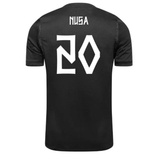Koszulka Piłkarska Nusa #20 Norwegia Mistrzostwa Świata 2026 Wyjazdowa Męska