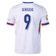 Koszulka Piłkarska Olivier Giroud #9 Francja Mistrzostwa Europy 2024 Wyjazdowa Męska