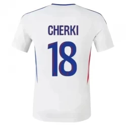 Koszulka Piłkarska Olympique Lyonnais Cherki #18 2024-25 Domowa Męska