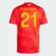 Koszulka Piłkarska Oyarzabal #21 Hiszpania Mistrzostwa Europy 2024 Domowa Męska