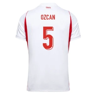 Koszulka Piłkarska Ozcan #5 Turcja Mistrzostwa Świata 2026 Wyjazdowa Męska