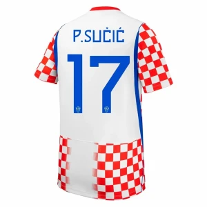 Koszulka Piłkarska P. Sucic #17 Chorwacja Mistrzostwa Świata 2026 Domowa Męska