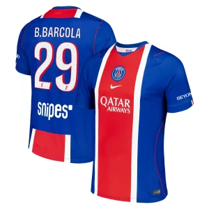 Koszulka Piłkarska Paris Saint-Germain PSG B.Barcola #29 2026-27 Domowa Męska