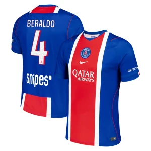 Koszulka Piłkarska Paris Saint-Germain PSG Beraldo #4 2026-27 Domowa Męska